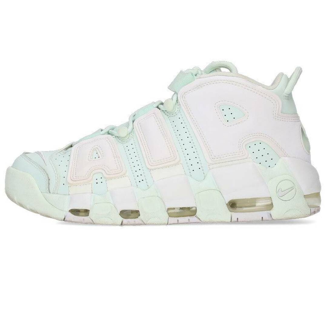 ナイキ  WMNS AIR MORE UPTEMPO BARLEY GREEN 917593-300 エアモアアップテンポスニーカー メンズ 26cm靴/シューズ