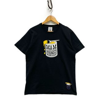 エムアンドエム(M&M)のM&M エムアンドエム MUSTARD HOTEL 半袖Ｔシャツ ブラック サイズ L 正規品 / B4546(Tシャツ/カットソー(半袖/袖なし))