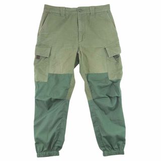 エンジニアードガーメンツ(Engineered Garments)のEngineered Garments エンジニアードガーメンツ カーゴパンツ Pilgrim Surf Supply ピルグリム サーフサプライ リップストップ BIKE PANTS サイクルパンツ カーゴパンツ オリーブ モスグリーン系 S【中古】(その他)