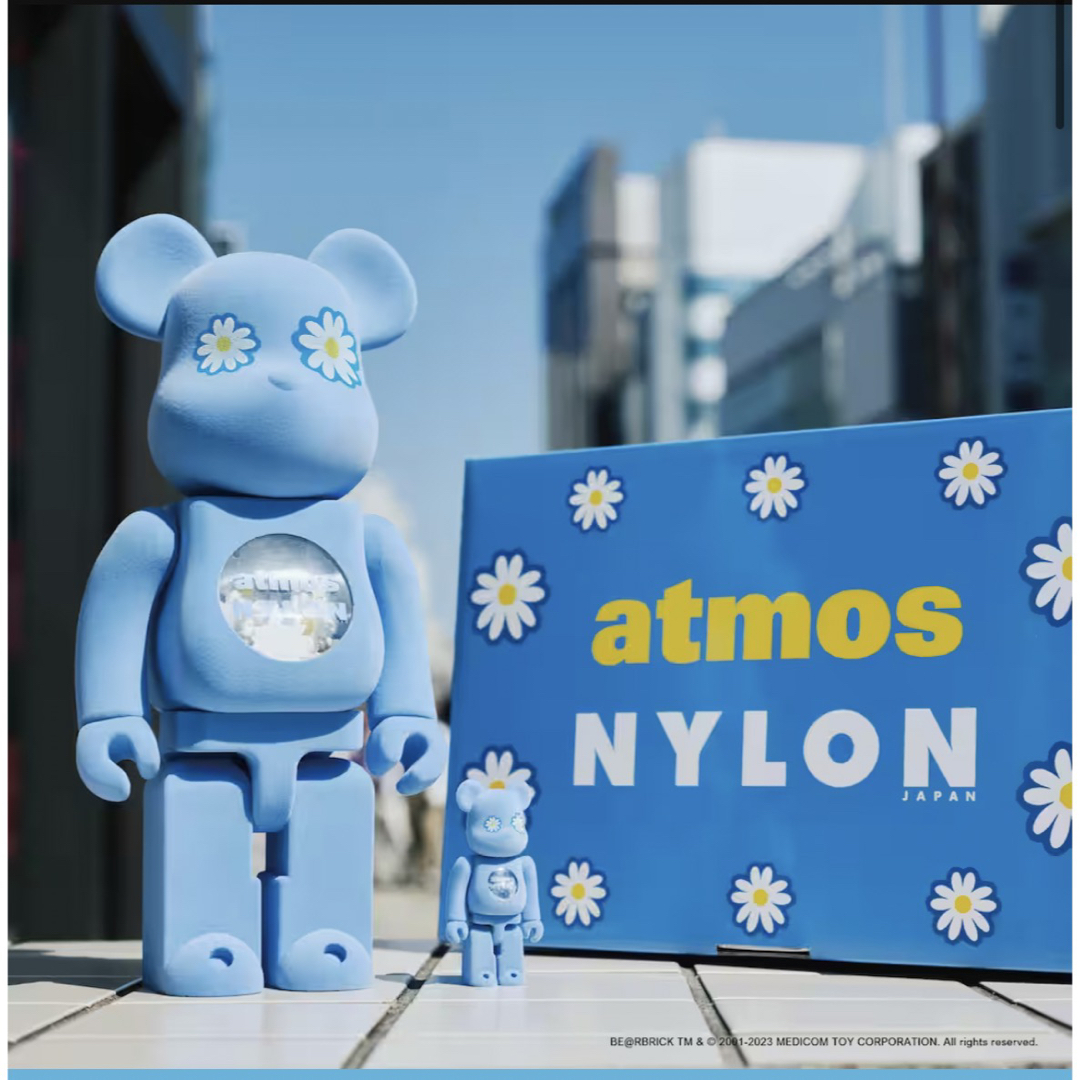 BE@RBRICK atmos NYLON TYPE-2 100％400％