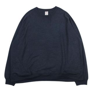 ゴールド GOLD GL68805 WASHABLE WOOL RAGLAN L/S TEE ウォッシャブル ウール 長袖 Tシャツ グレー系 M【美品】【中古】(シャツ)