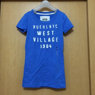 ルールナンバー925(Ruehl No.925)の正規品☆新品★限定♡RUEHL NO.925レディースロゴフェルトTシャツ(Tシャツ(半袖/袖なし))