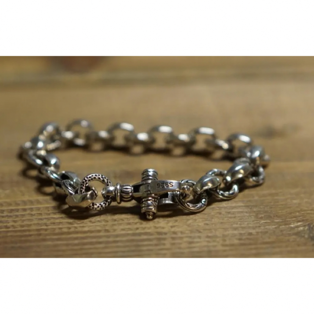 INDIAN JEWELRY(インディアンジュエリー)のS925 Hawaiian & Indian Chain Bracelet メンズのアクセサリー(ブレスレット)の商品写真