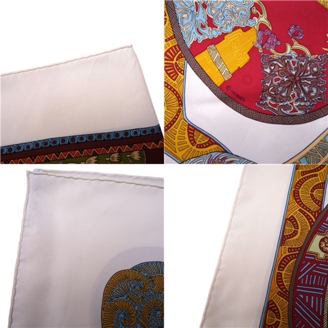 エルメス カレ90 ART des STEPPESスカーフ マルチ HERMES エルメス カレ90 ART des STEPPESスカーフ マルチ HERMES
