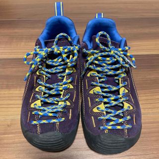 キーン(KEEN)の中古/24cm KEEN JASPER パープル×イエロー(スニーカー)