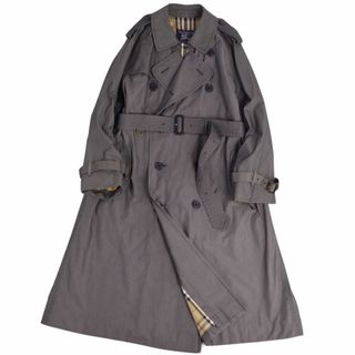バーバリー(BURBERRY) トレンチコート(メンズ)(グレー/灰色系)の通販