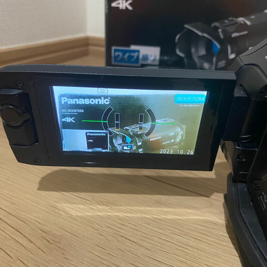 【即日発送】Panasonic ビデオカメラ　HC-WX970M 　4K