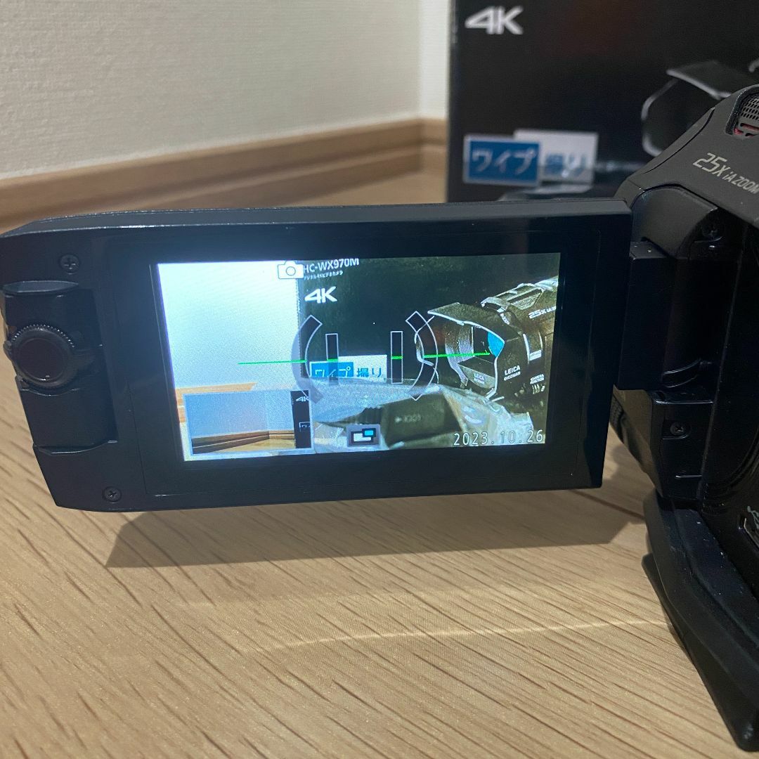 【即日発送】Panasonic ビデオカメラ　HC-WX970M 　4K