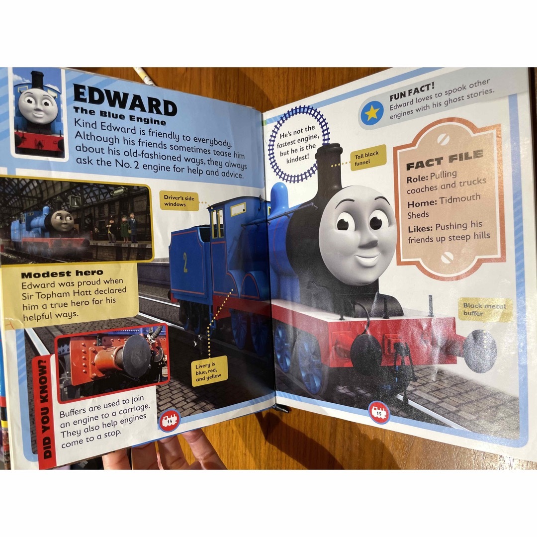 THOMAS(トーマス)のトーマス　キャラクター　辞典 エンタメ/ホビーの本(絵本/児童書)の商品写真