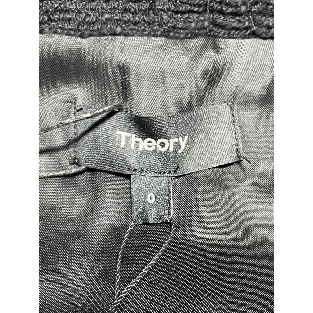theory(セオリー)の新品タグ付き Theory セオリー テーラードジャケット コットン XS 0 レディースのジャケット/アウター(テーラードジャケット)の商品写真