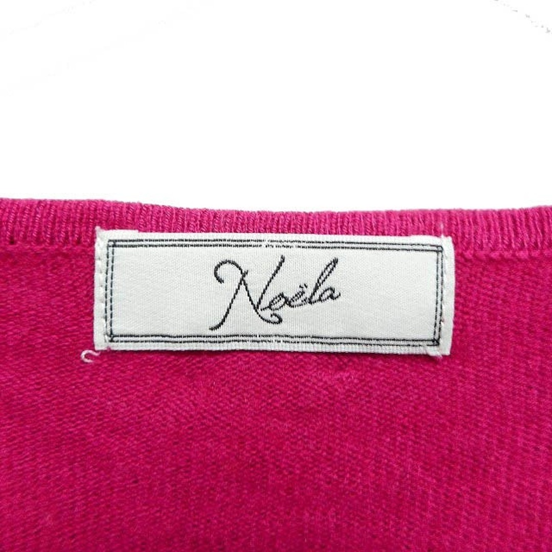 Noela(ノエラ)のノエラ Noela Vネック ニット セーター 長袖 無地 カシミヤ混 レディースのトップス(ニット/セーター)の商品写真