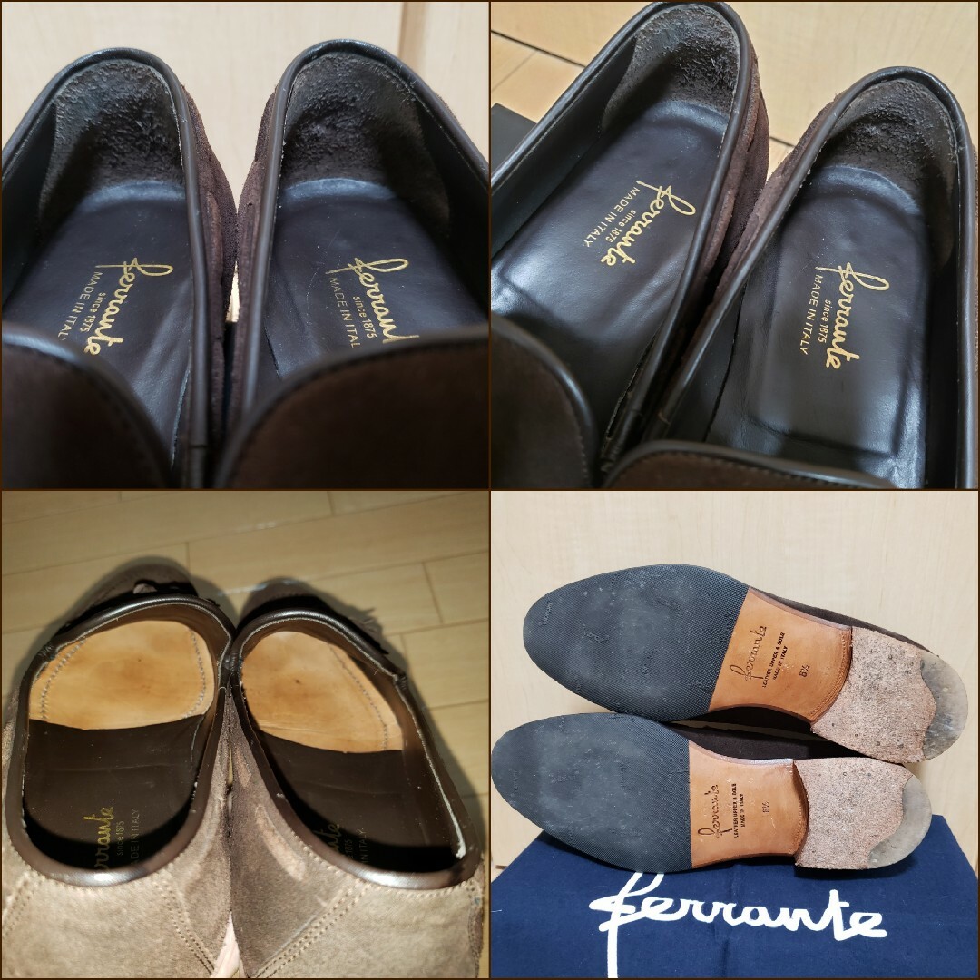 FERRANTE - 良品/ferrante/フェランテ/スエードタッセル FERRANTE - 良品/ferrante/フェランテ/スエードタッセル
