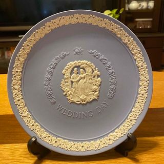 ウェッジウッド(WEDGWOOD)のWEDGWOOD  ジャスパー ウエディングプレート(置物)