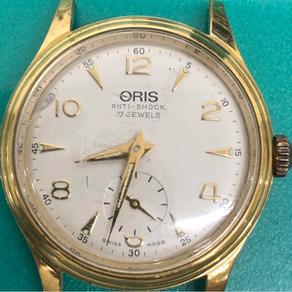 ORIS - 最終です。ジャンク オリス 手巻きアンティーク腕時計 おまけ