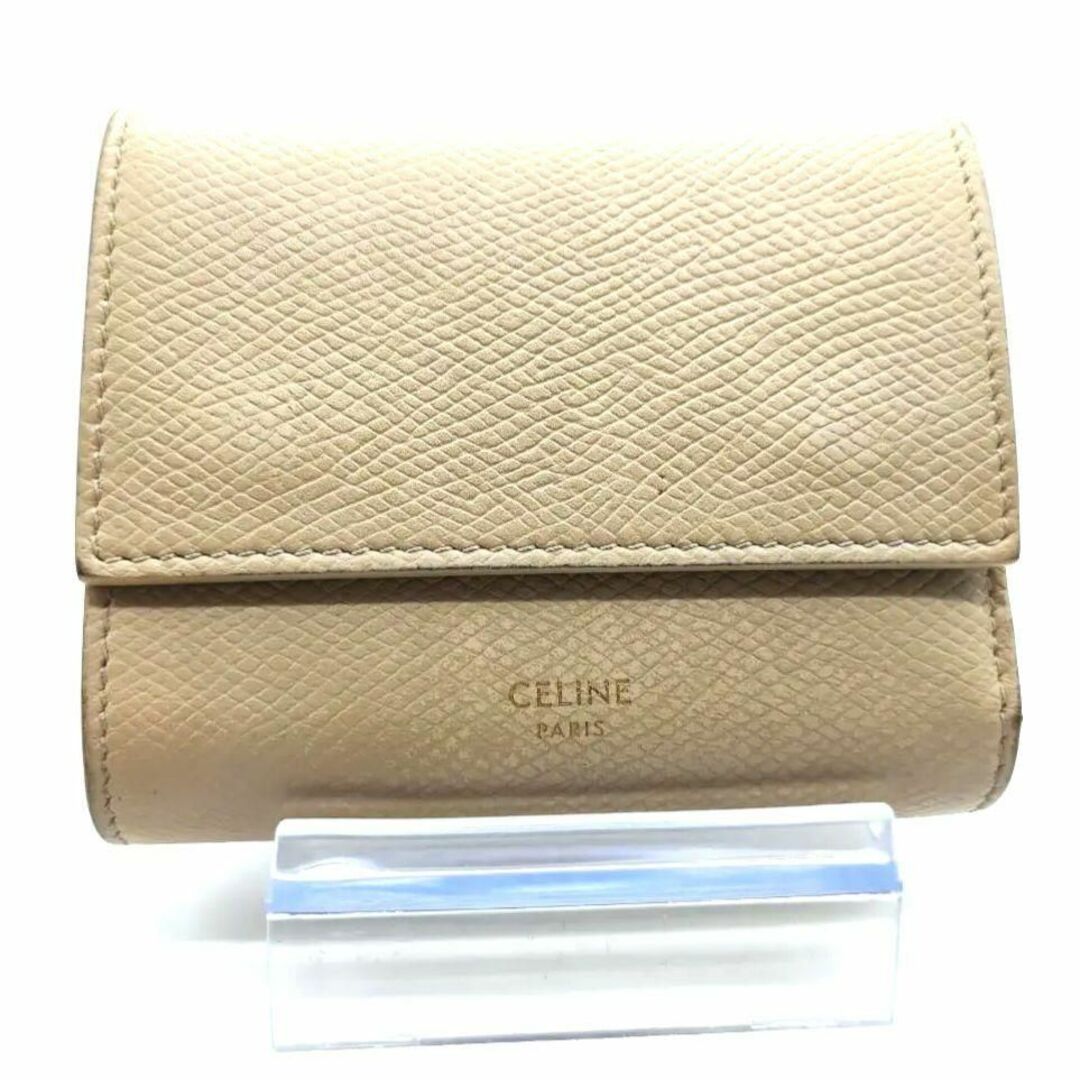 セリーヌ 三つ折り財布 箱付き