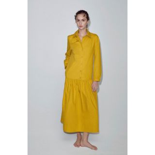 ザラ(ZARA)のザラ　ZARA ロングワンピース　xs(ロングワンピース/マキシワンピース)