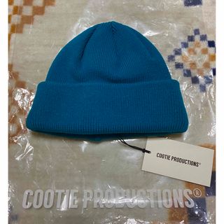 COOTIE - COOTIE Cuffed Beanie ターコイズ ニットキャップ ビーニーの