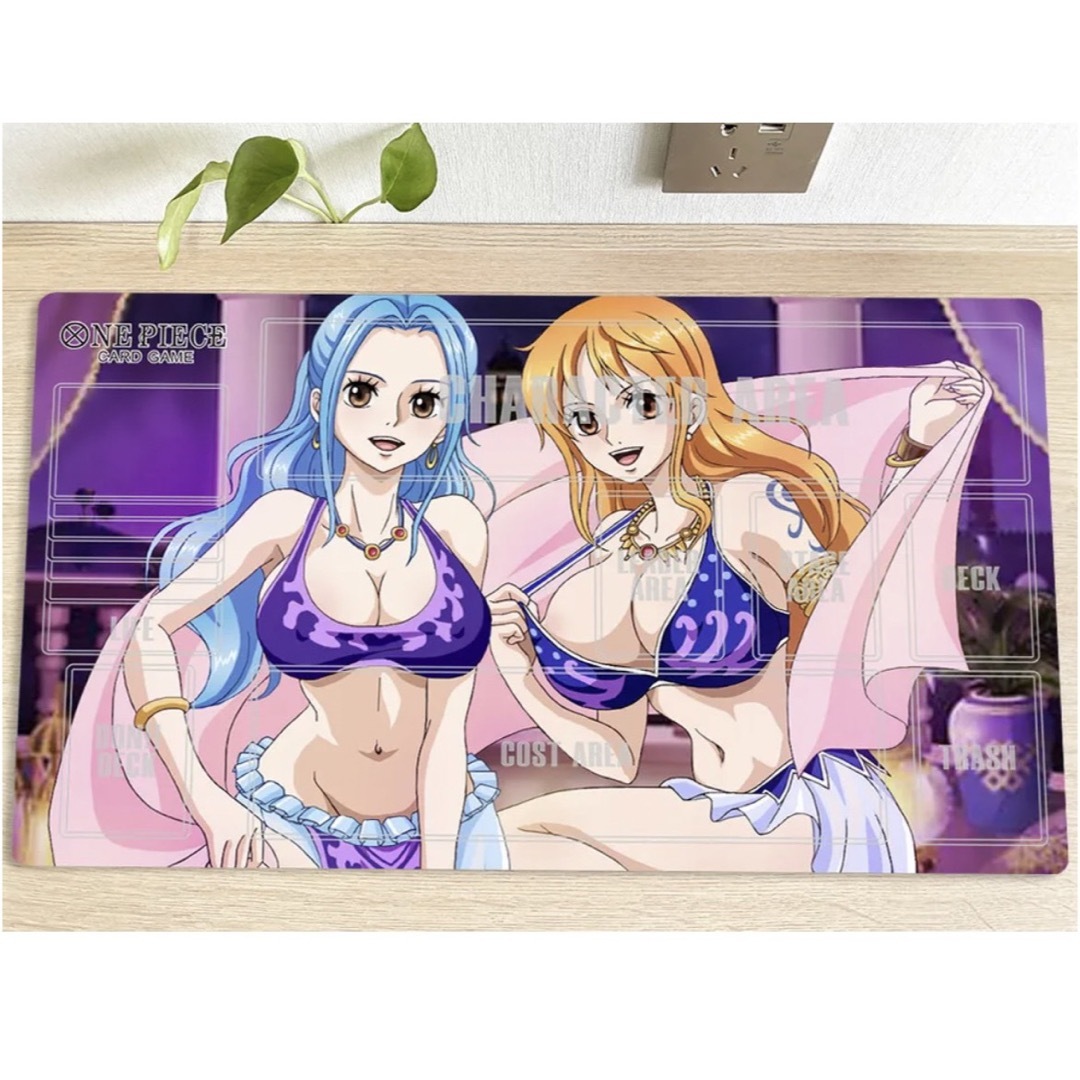 ワンピースカード ゲーム プレイマットvivi & nami オマケ付き