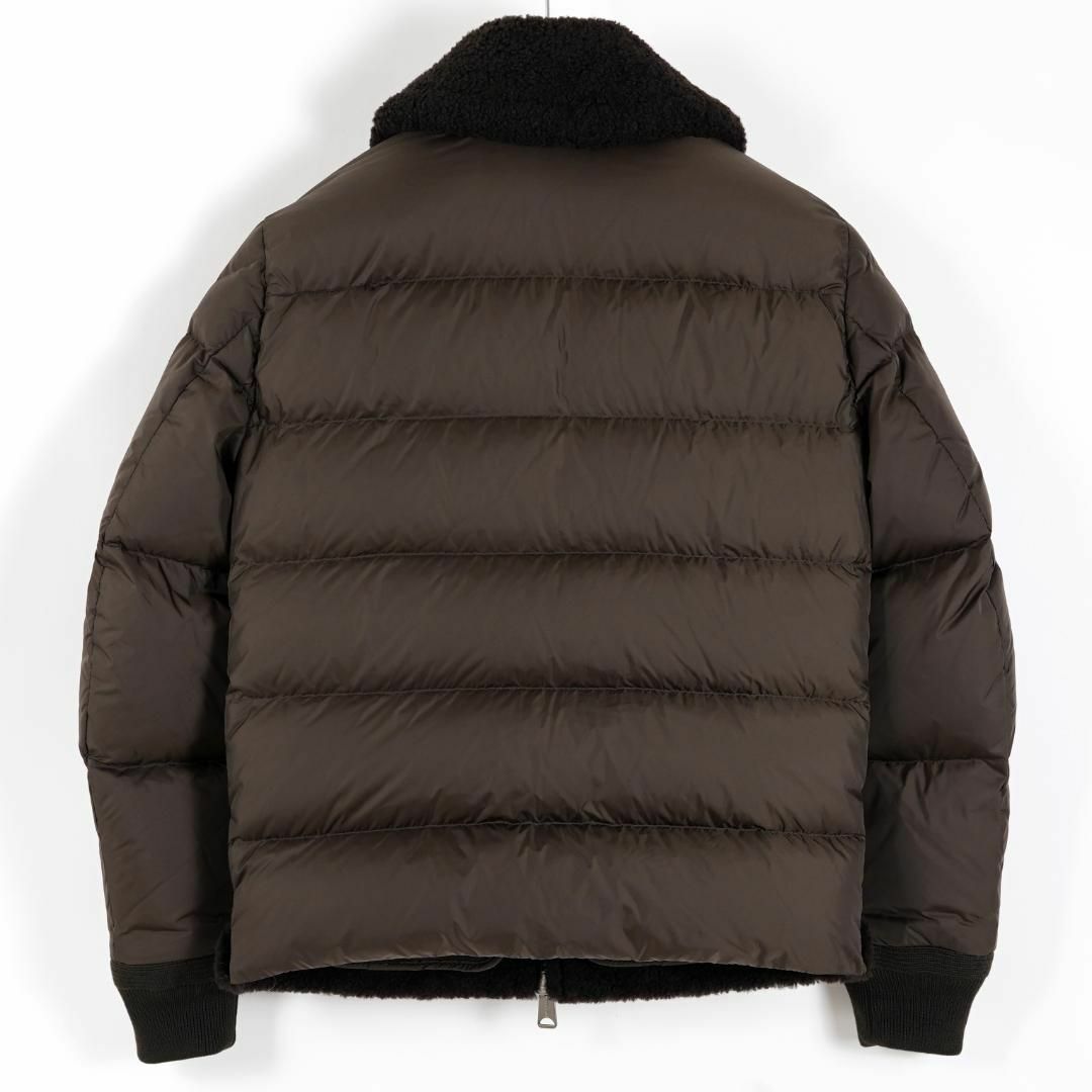 MONCLER - 最高級モデル 美品 モンクレール EDWIN 襟裏ボア 羊革 MONCLER - 最高級モデル 美品 モンクレール EDWIN 襟裏ボア 羊革