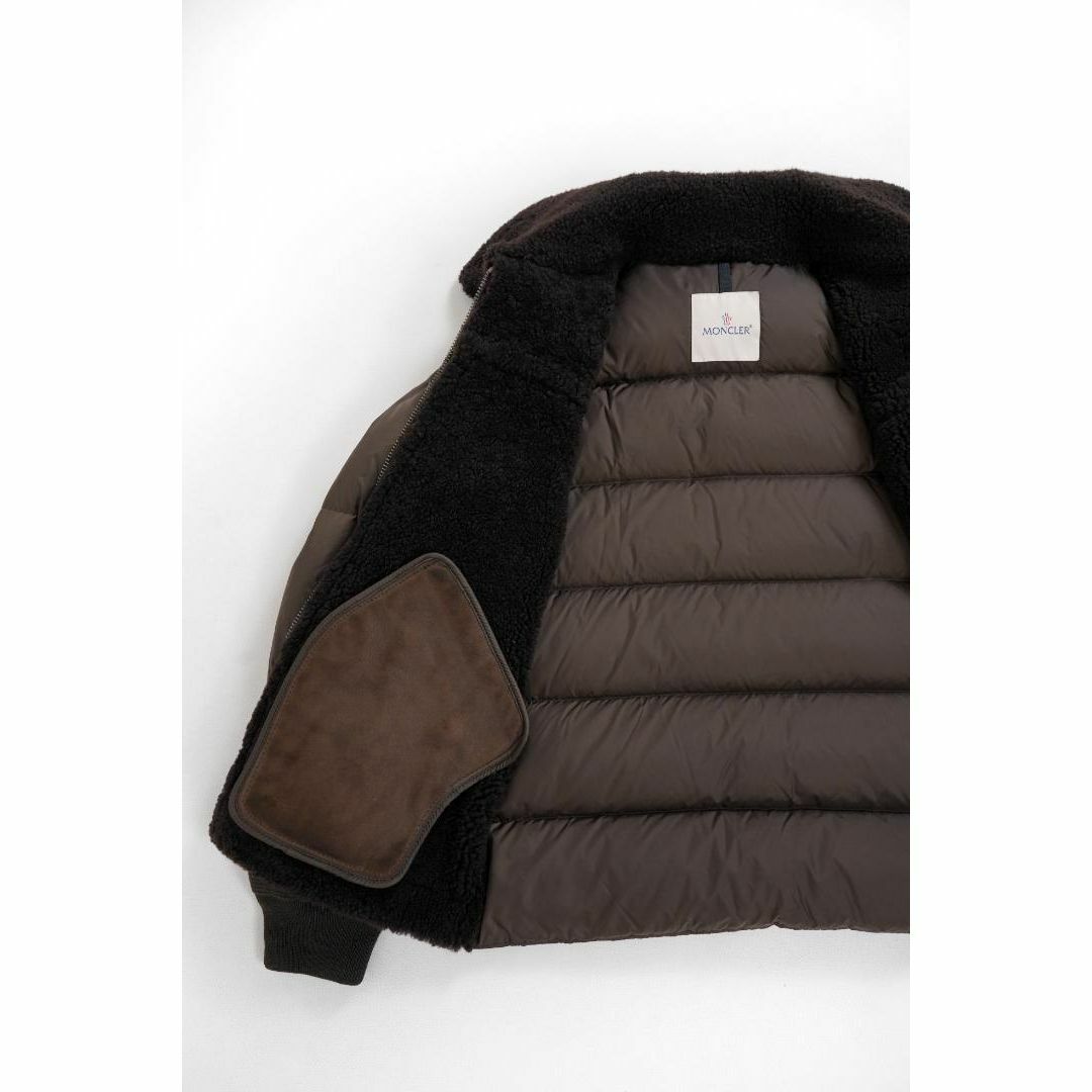 MONCLER - 最高級モデル 美品 モンクレール EDWIN 襟裏ボア 羊革 MONCLER - 最高級モデル 美品 モンクレール EDWIN 襟裏ボア 羊革