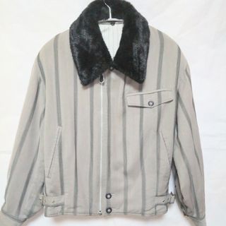 ☆ barassi  MILANO  ファー付き ブルゾン ジャケット