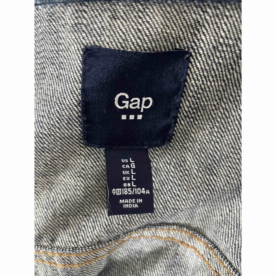 GAP(ギャップ)のGAP ギャップ ジージャン Gジャン デニム ジャケットL ネイビー メンズのジャケット/アウター(Gジャン/デニムジャケット)の商品写真