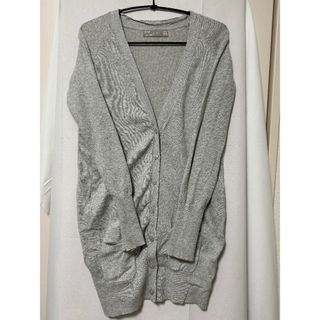 ザラ(ZARA)の【ZARA】ニットカーディガン グレー レディース ウィメンズ 薄手(カーディガン)