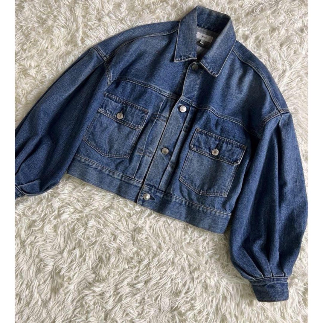 HYKE ハイク BALLOON SLEEVE DENIM JACKET