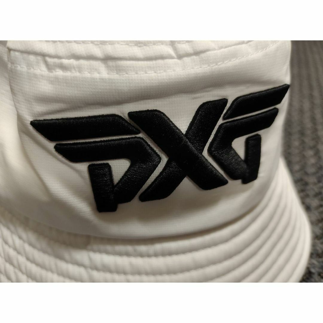 PXG ピーエックスジーバケットハット ゴルフキャップ 帽子 ホワイトの