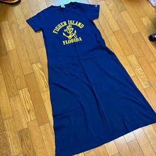 チャンピオン(Champion)のチャンピオン　Tシャツワンピース　ロングワンピース(ロングワンピース/マキシワンピース)