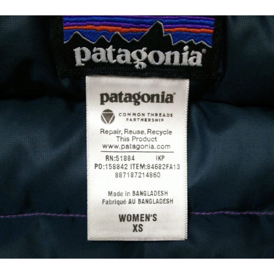 patagonia(パタゴニア)のパタゴニアダウン　美品 レディースのジャケット/アウター(ダウンジャケット)の商品写真