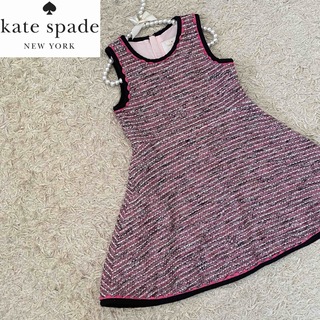 美品ケイト・スペードワンピース150と、ケイト・スペード濃紺Tシャツ-