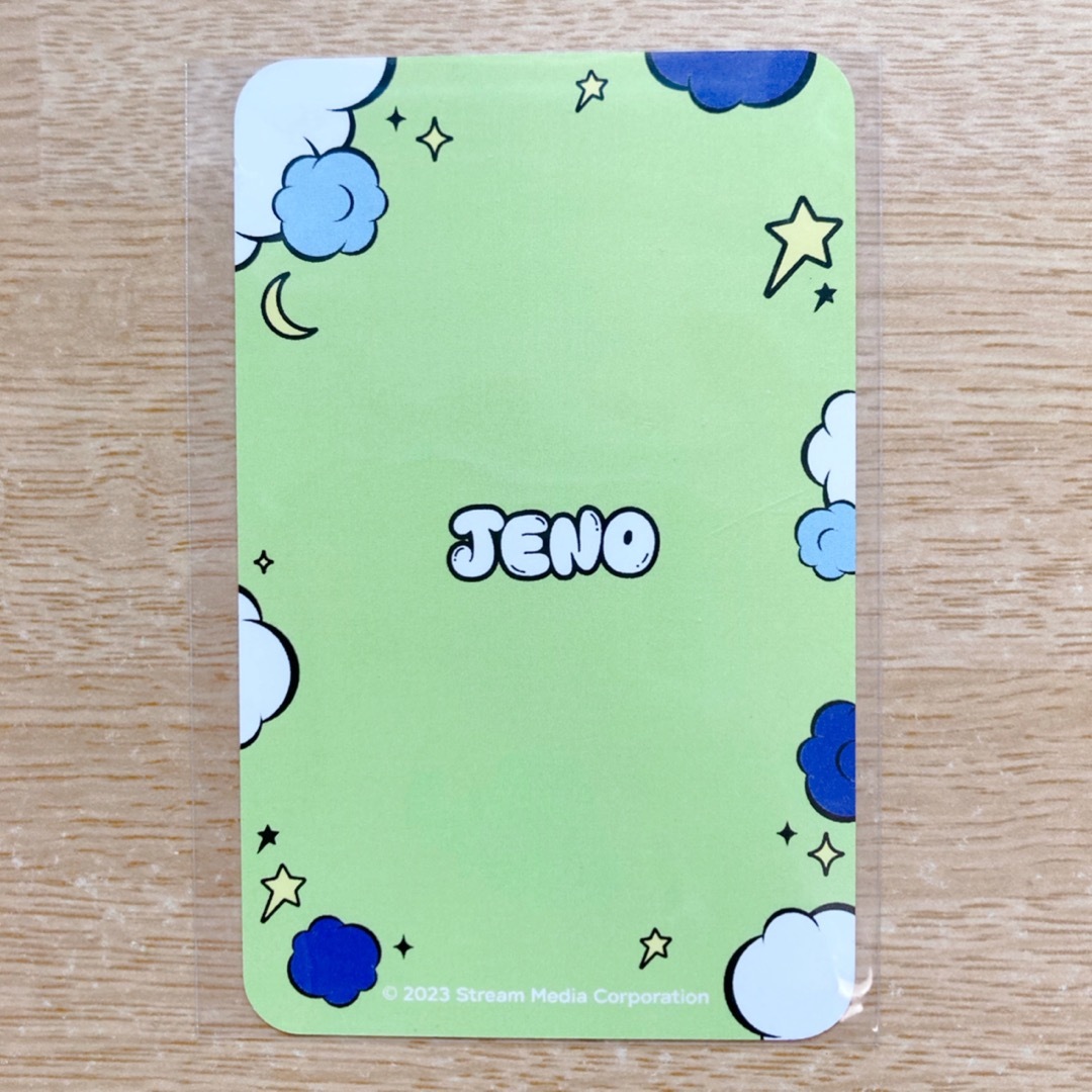 NCT ジェノ 韓国公式グッズ 入場トレカ