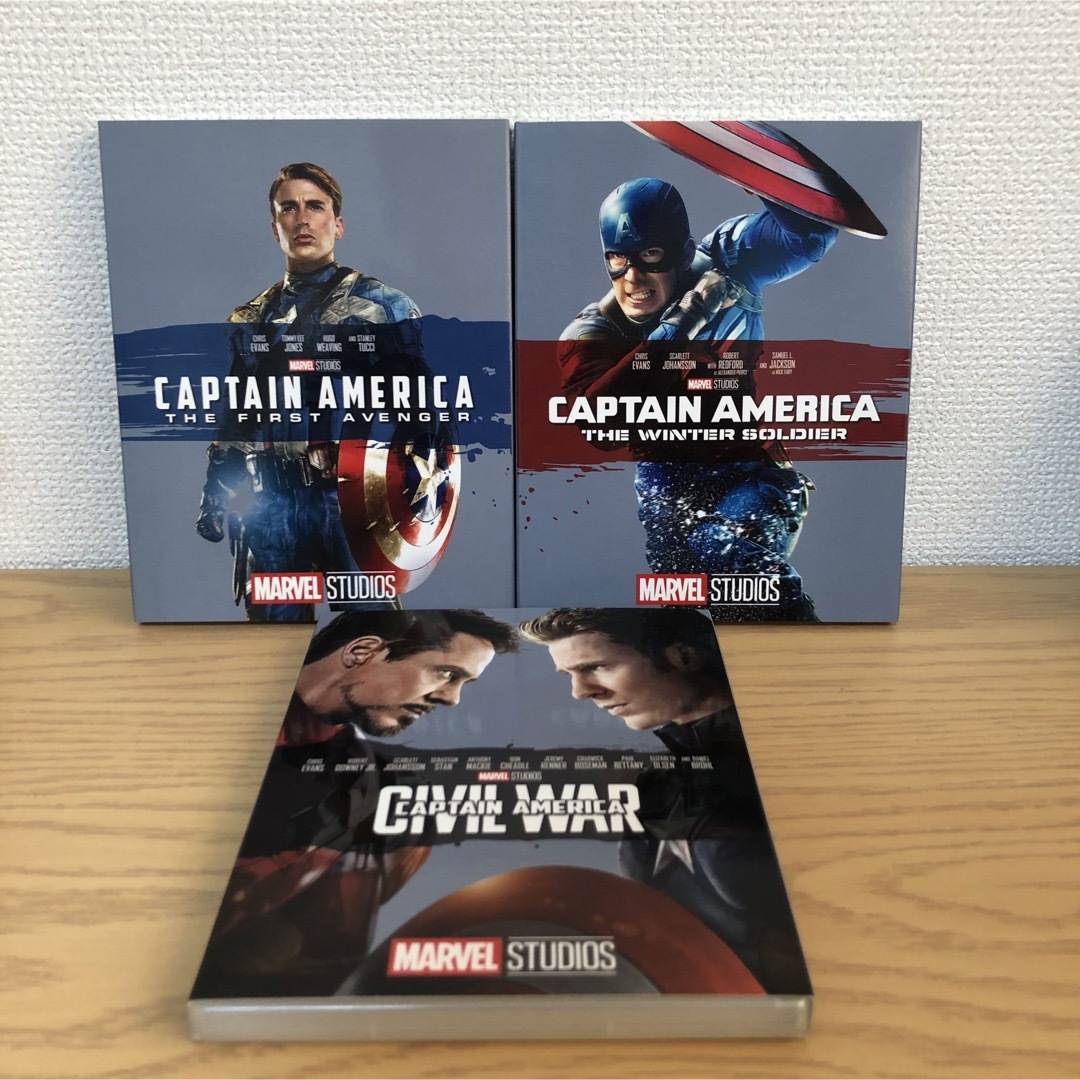 MARVEL(マーベル)のキャプテン・アメリカ シビル・ウォー セット MovieNEX Blu-ray エンタメ/ホビーのDVD/ブルーレイ(外国映画)の商品写真