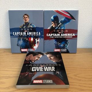 マーベル(MARVEL)のキャプテン・アメリカ シビル・ウォー セット MovieNEX Blu-ray(外国映画)