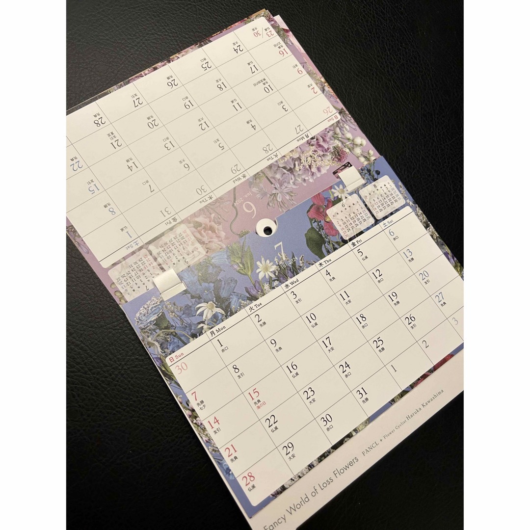 FANCL(ファンケル)のファンケル　ノベルティ　カレンダー インテリア/住まい/日用品の文房具(カレンダー/スケジュール)の商品写真