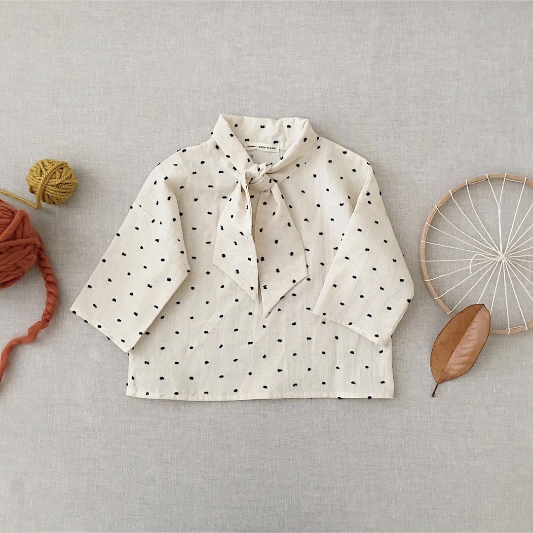 キッズ/ベビー/マタニティsoor ploom   Ivy Blouse Swiss Dot   4y