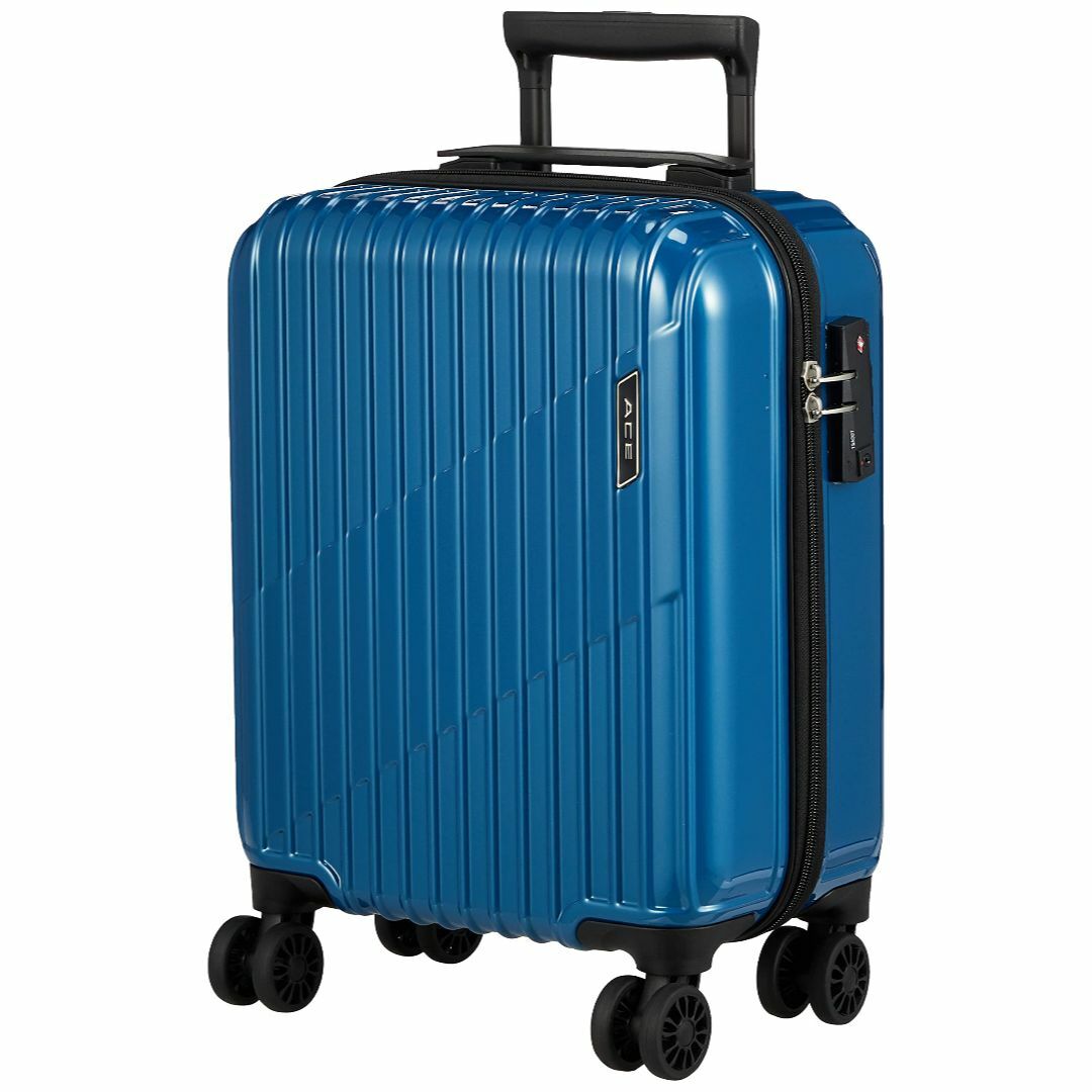 【色: ブルー】[エース] スーツケース キャリーケース キャリーバッグ コイン