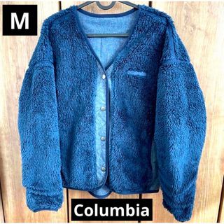 コロンビア(Columbia)の【美品】Columbia リバーシブルボアジャケット　デニム風　M(ブルゾン)