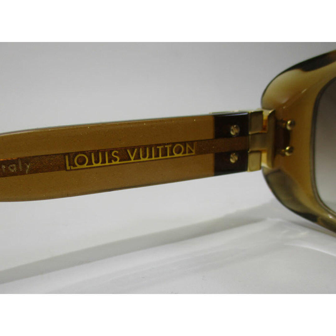 LOUIS VUITTON(ルイヴィトン)のLOUIS VUITTON スプソンGM サングラス ブラウン ゴールド金具 レディースのファッション小物(サングラス/メガネ)の商品写真