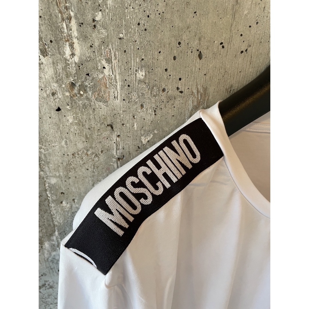 MOSCHINO モスキーノ ロンT ホワイト XL