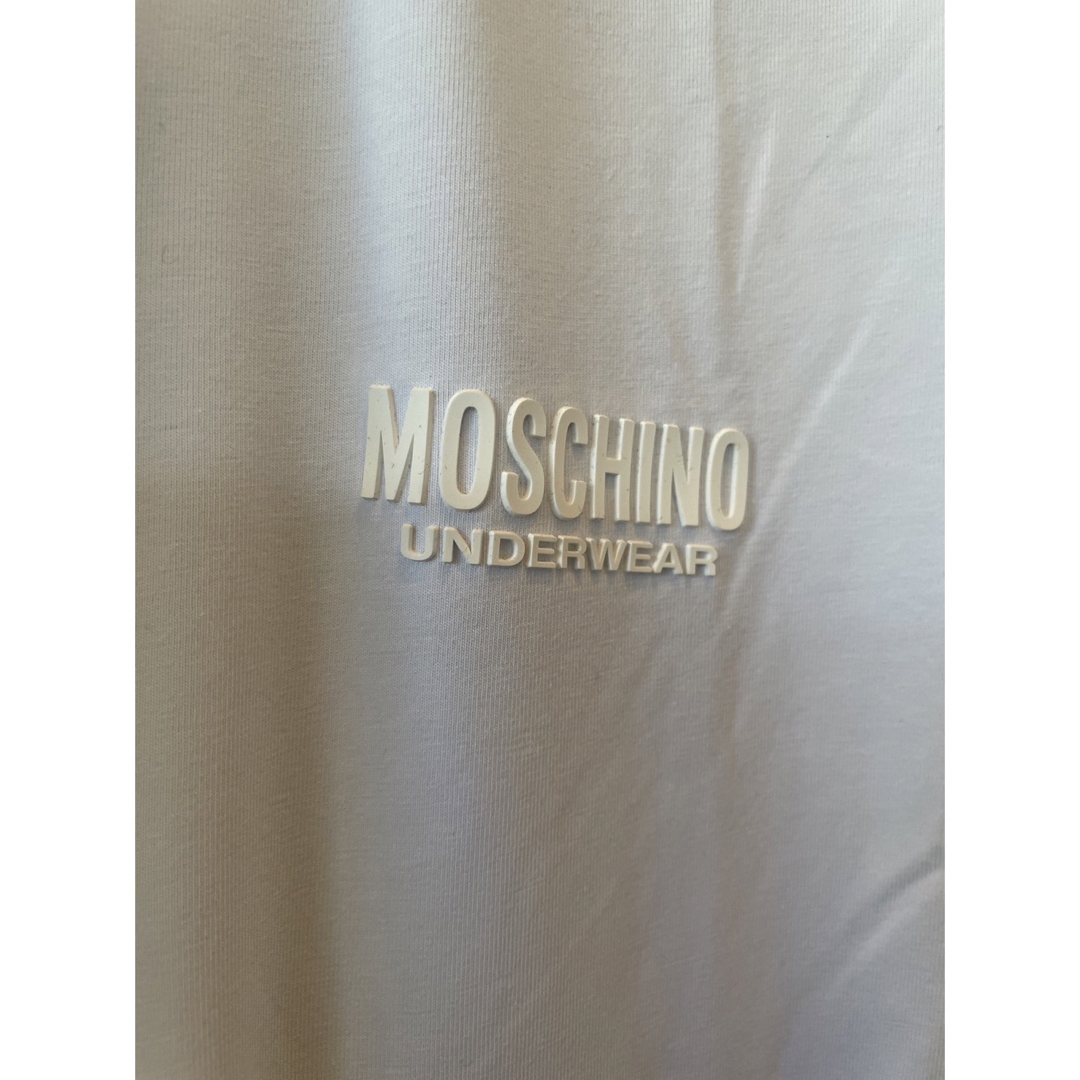 MOSCHINO モスキーノ ロンT ホワイト XL