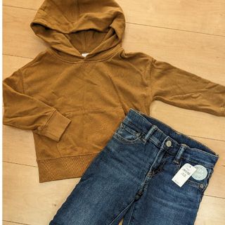 ベビーギャップ(babyGAP)のGAP ギャップ　パーカー　ジーンズ　セット(パンツ/スパッツ)