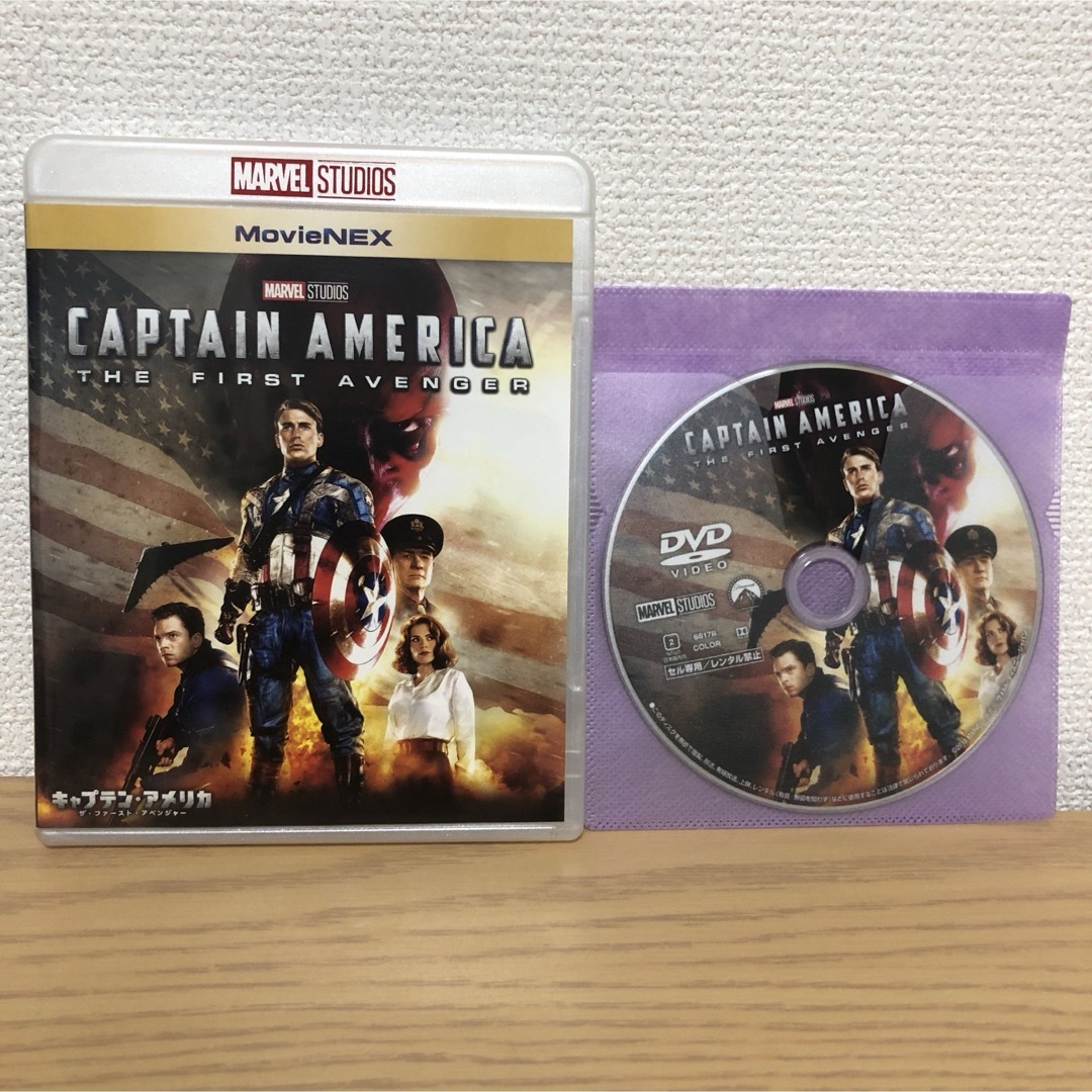 MARVEL(マーベル)のキャプテン・アメリカ シビル・ウォー セット MovieNEX DVDのみ エンタメ/ホビーのDVD/ブルーレイ(外国映画)の商品写真