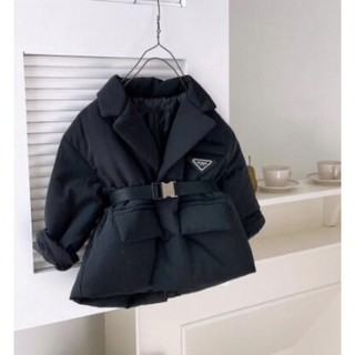 ザラキッズ(ZARA KIDS)のPARIS 韓国子供服　ダウンジャケット　コート(ジャケット/上着)