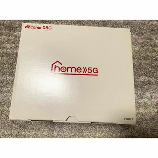 エヌティティドコモ(NTTdocomo)のSHARP home 5G HR01 ダークグレー(PC周辺機器)