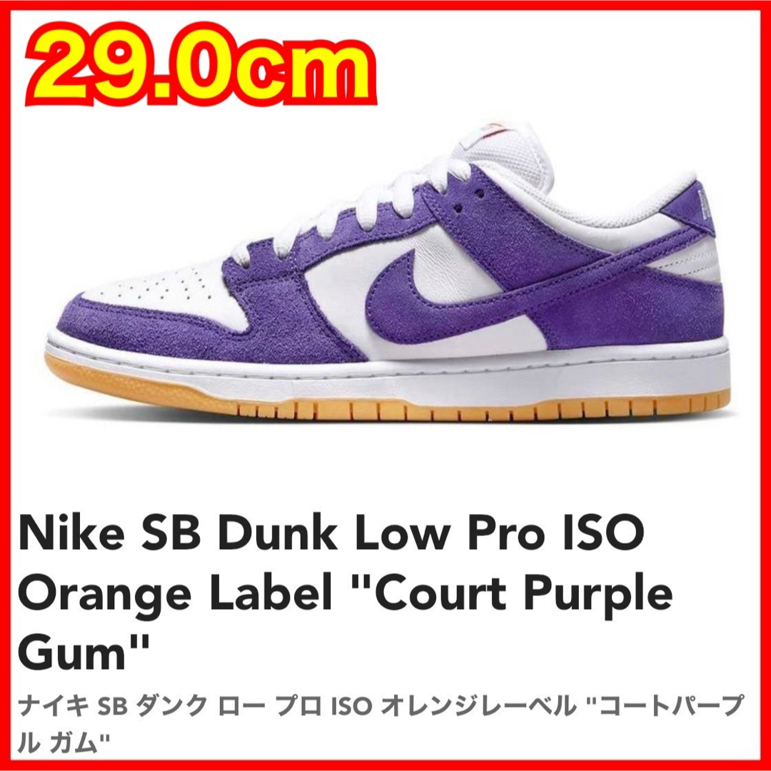 Nike SB Dunk Low Pro "Court Purple Gum"