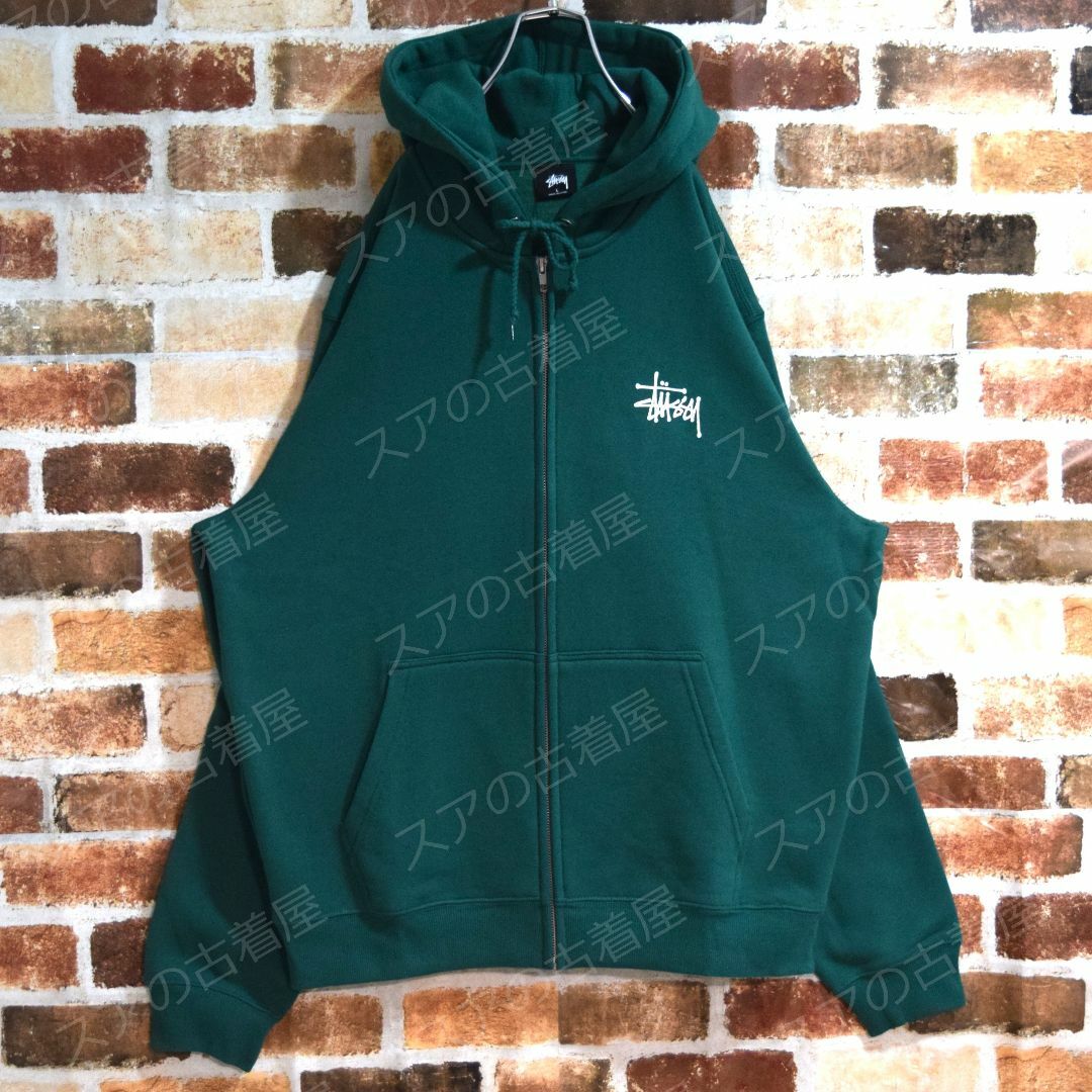 STUSSY - 《ステューシー》正規・新品タグ ダークグリーン XL