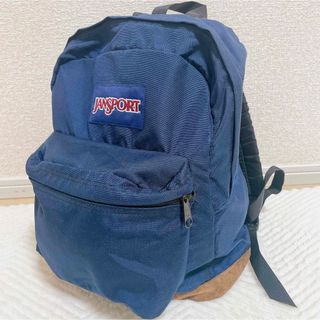 ジャンスポーツ(JANSPORT)のジャンスポ　リュック　ネイビー✖️ブラウン(リュック/バックパック)