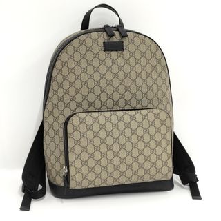 グッチ(Gucci)のGUCCI リュックサック バックパック GGスプリーム PVC ベージュ(バッグパック/リュック)